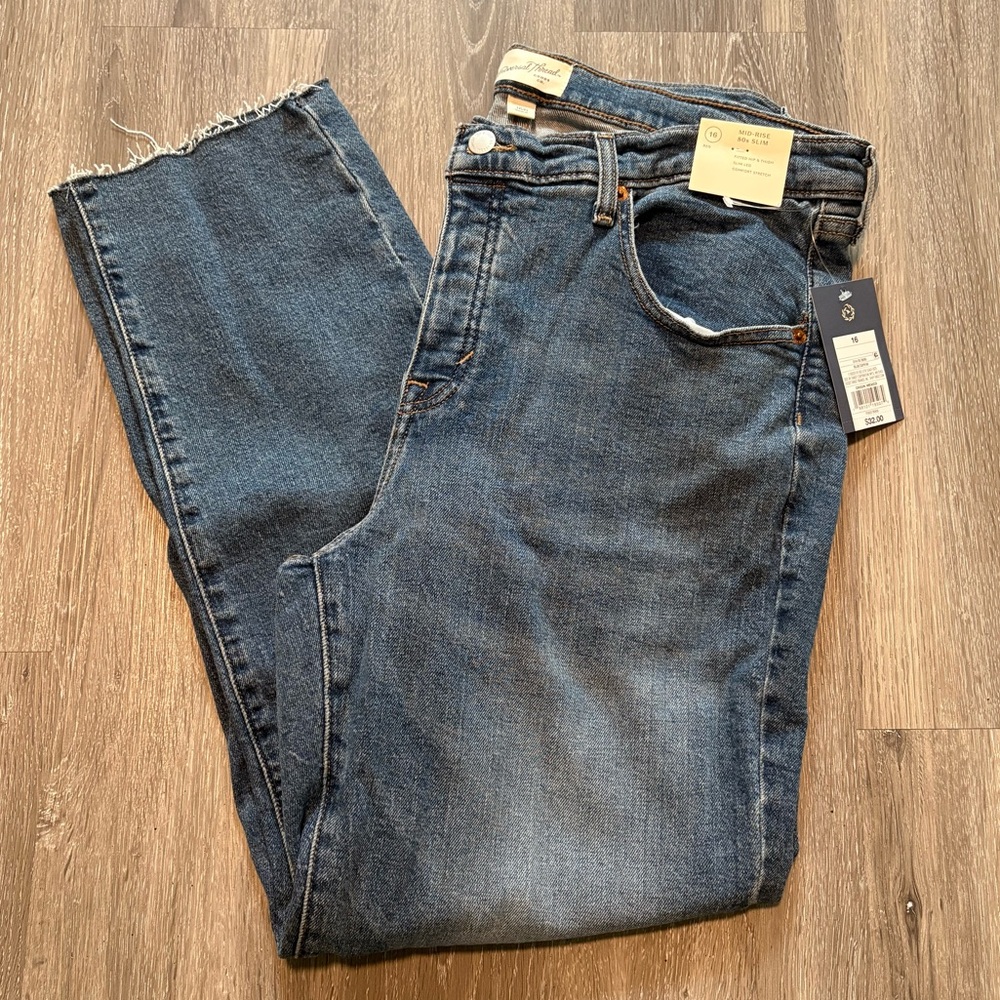 Universal Thread Classic Blue Straight-Leg Jeans